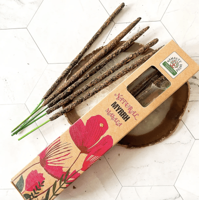 Incienso Natural Mirra Organico - Namaste India