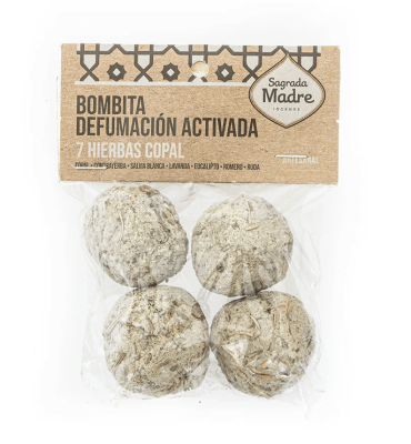 Bolsita Bombitas x 4 7 Hierbas Copal - Sagrada Madre