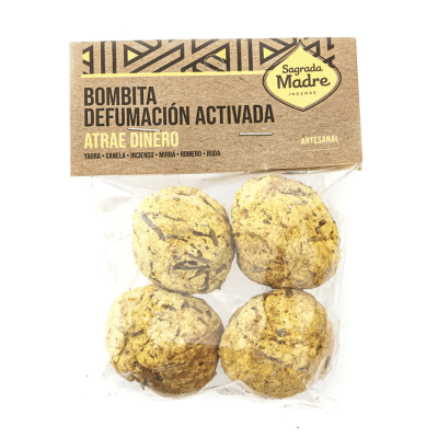 Bolsita Bombitas x 4 Atrae Dinero - Sagrada Madre