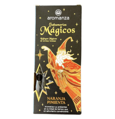 Sahumerio Mágico Naranja Pimienta - Aromanza