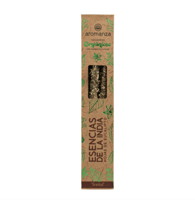 Sahumerio Organico Esencias de la India - Aromanza