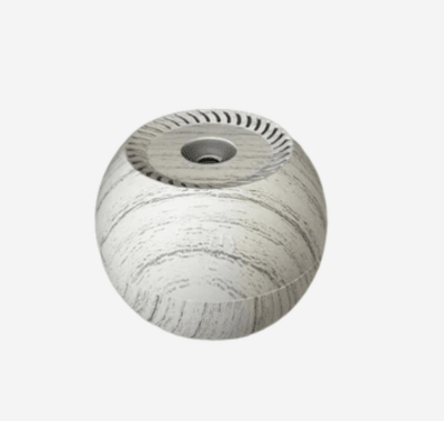 Difusor Humidificador Esfera Fan White Wood - 130ml
