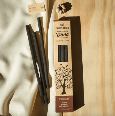 Sahumerio en Rama Esencia de la India - Aromanza