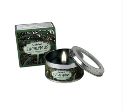 Vela Aromática Eucalyptus - Goloka