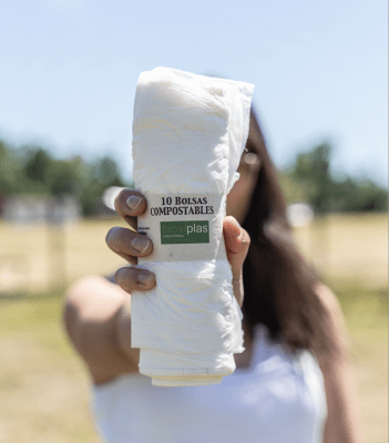 Bolsa Compostable Bioxiplas 40 x 50 (20 unidades)