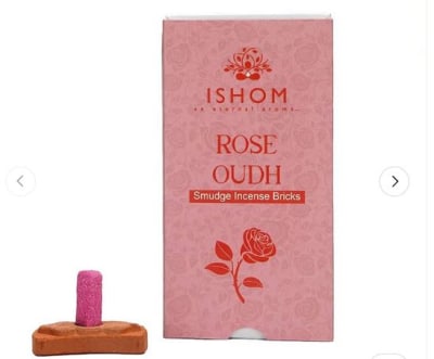 Ladrillos de Incienso Oudh Rosa