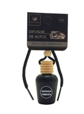 Difusor para Auto Naranja Pimienta Black 12 ml - Aromanza