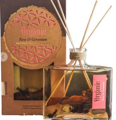 Difusor Mikado Organic Goodness Rosa y Geranio