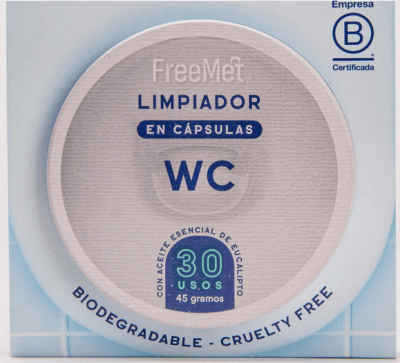 Limpiador WC en Cápsulas FREEMET