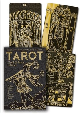 Tarot gold & black