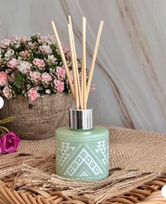Difusor de Varilla Boho Árbol de la Vida con Piedra Jade