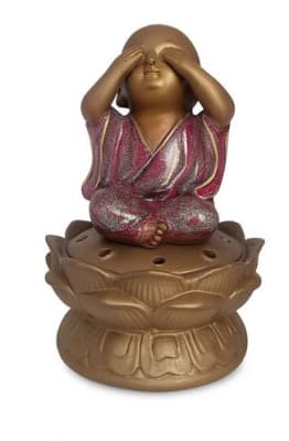 Quemador de Resina Buda Morado