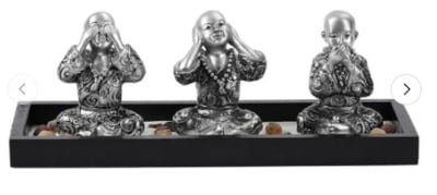 Jardin Zen Monje Ciego Sordo Mudo