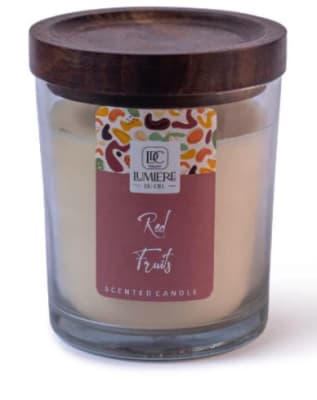 Vela Frutos Rojos 210gr