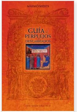 Guia de Perplejos -  Moises Maimonides (Autor)