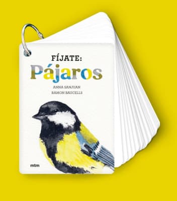Fíjate: Pájaros - Anna Sanjuan Ramon Baucells (Autor)