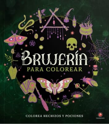 Brujería para colorear. Colorea Hechizos y Pociones.