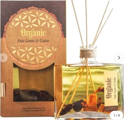 Difusor Mikado Organic Goodness Palo Santo y Cedro