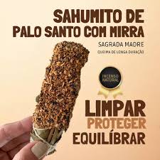 Sahumito de Mirra y Palo Santo - Sagrada Madre