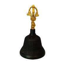 Campana Tibetana 10 cm Negra