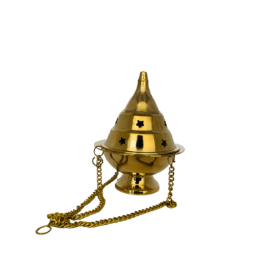 Quemador Colgante Bronce Estrellas 5