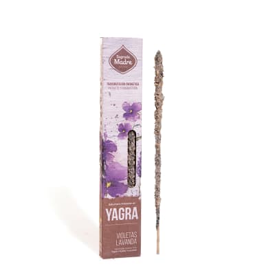 Sahumerio Yagra Violetas y Lavandas- Sagrada Madre