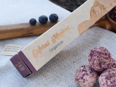 Sahumerio Esfera Organica Frutos Rojos - Aromanza