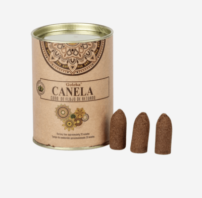 Incienso Cascada Canela - Goloka - 24 Conos