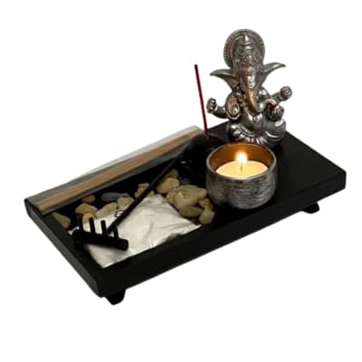 Jardin Zen Porta Vela Ganesh