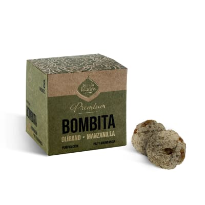 Bombita Premium Defumación Activada Olíbano & Manzanilla - Sagrada