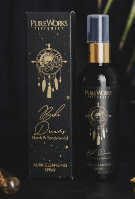 Ambientador esotérico limpiador de Aura - Sueños Bohemios - Song of India