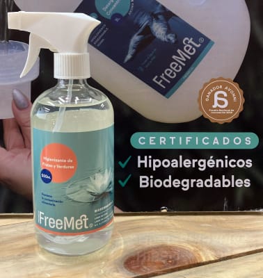 Higienizante de frutas y verduras 500 cc Freemet