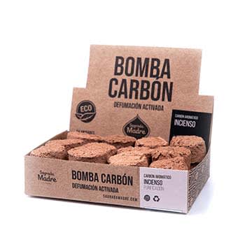 Bomba Carbón Sahumerio Incienso - Sagrada Madre1
