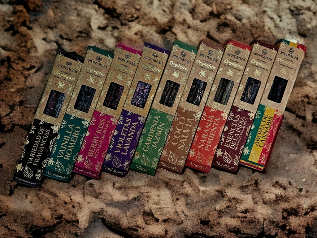 Sahumerio Organico Miel Organica Salvia - Aromanza1