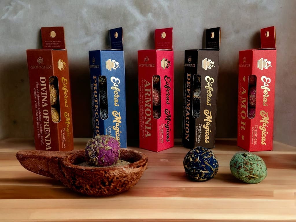 Esferas Mágica Orgánicas Abre Camino - Aromanza1