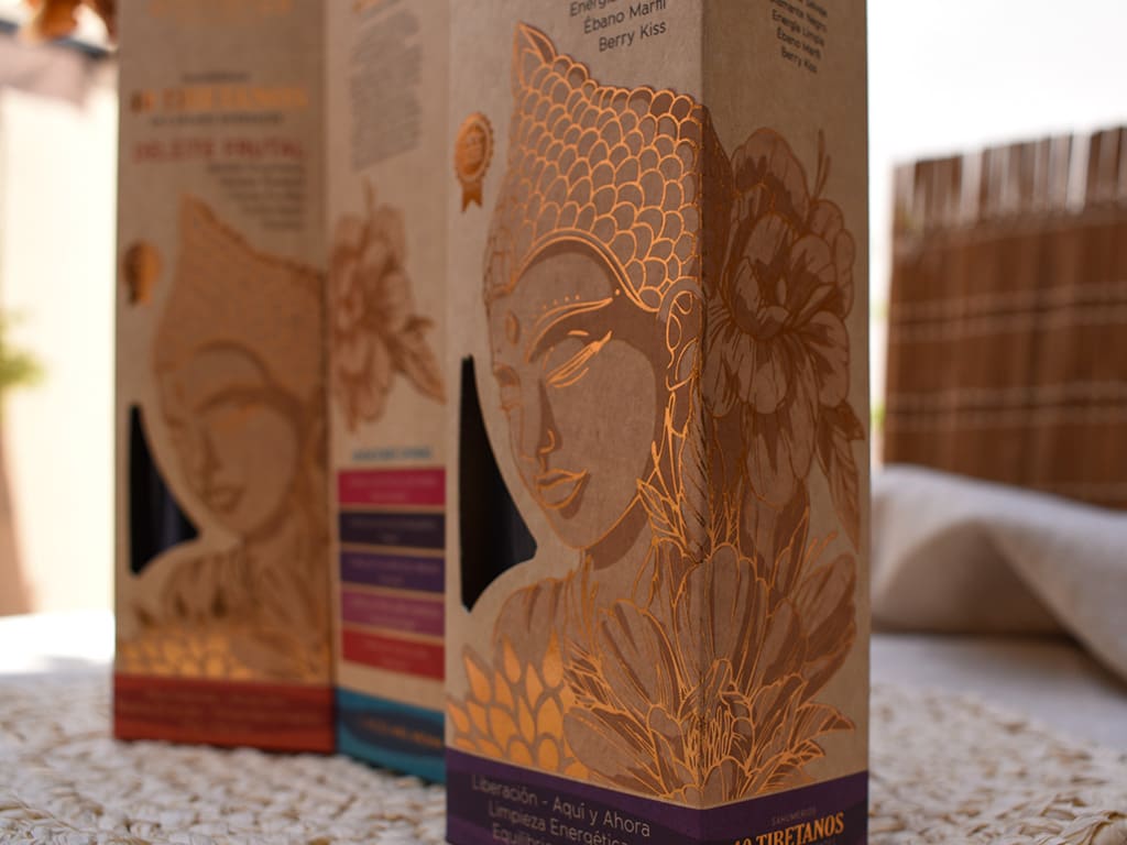 Sahumerio 40 Tibetanos Encanto Floral - Aromanza2