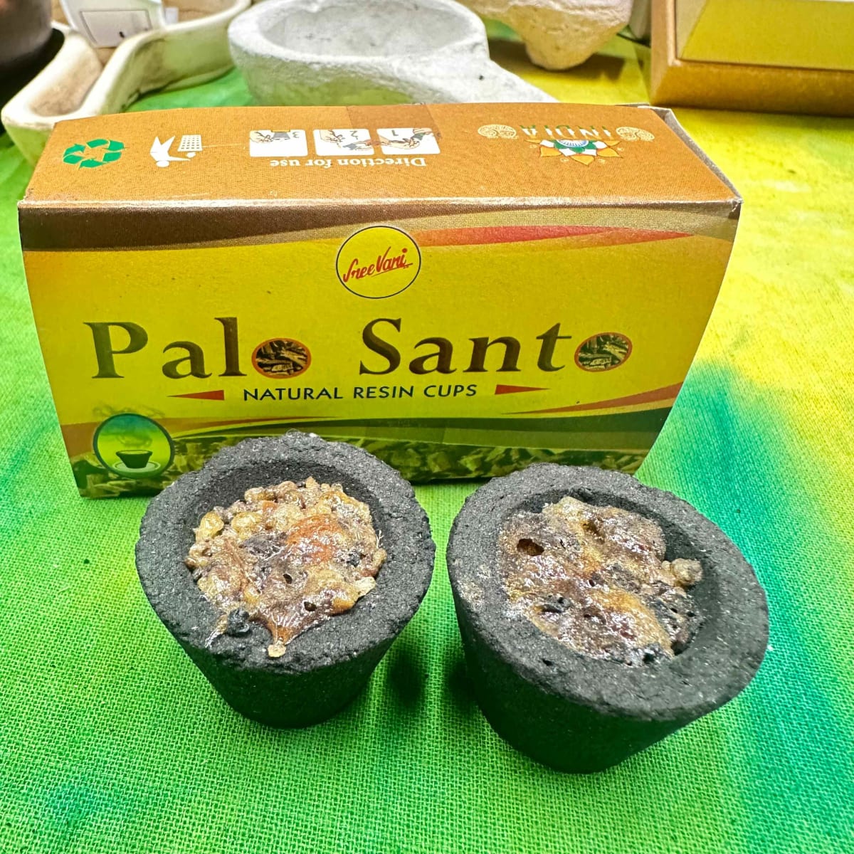 Copitas de Incienso con Resina - Palo Santo Sambrani1