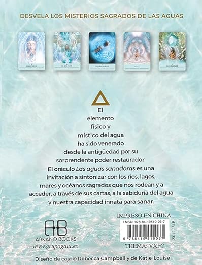 Las aguas sanadoras. Oráculo: 44 cartas y libro guía1