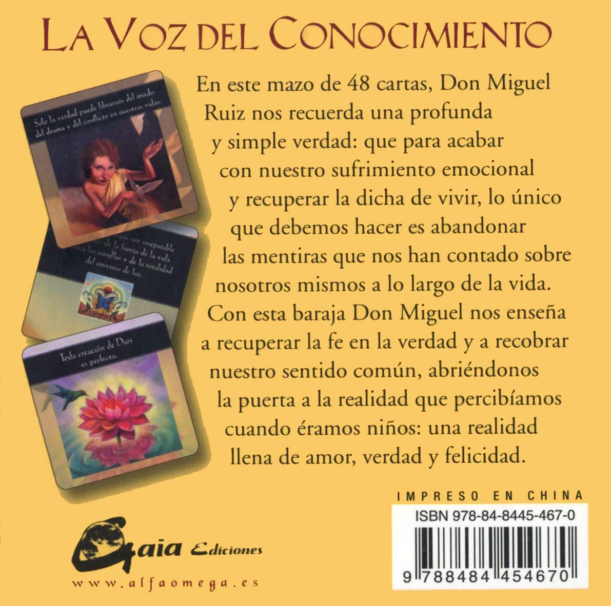 Cartas la voz del conocimiento - 48 cartas1