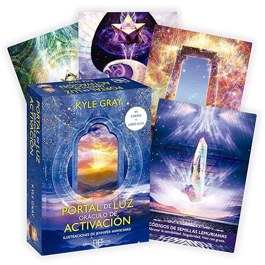 Portal de luz: Oráculo de activación: 44 cartas y libro guía1