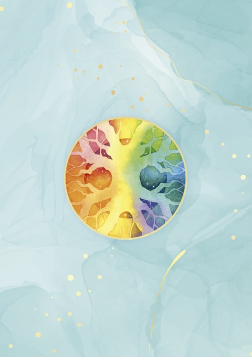 El árbol de la vida. Oráculo: 44 cartas y libro guía -  David Wells (Autor)3