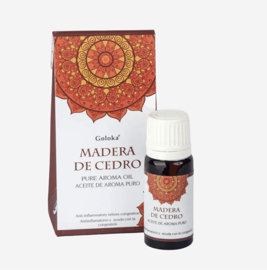 Aceite Aromático Madera de Cedro - Goloka1