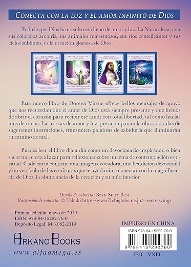 Amor y Luz: Guía divina. Libro y 44 cartas oráculo Edición en Español | por Doreen Virtue edit2