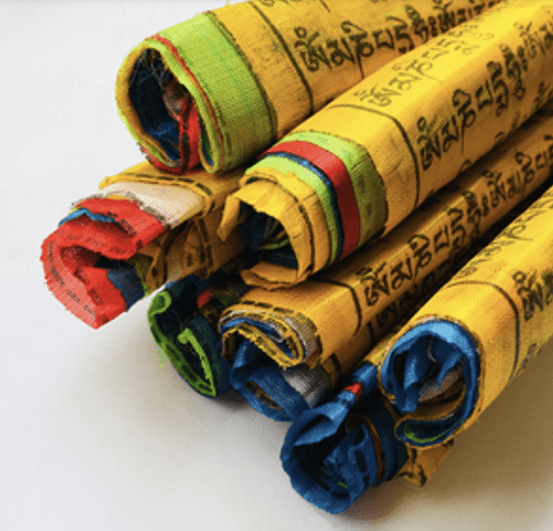 Banderas Tibetanas de Mantras2