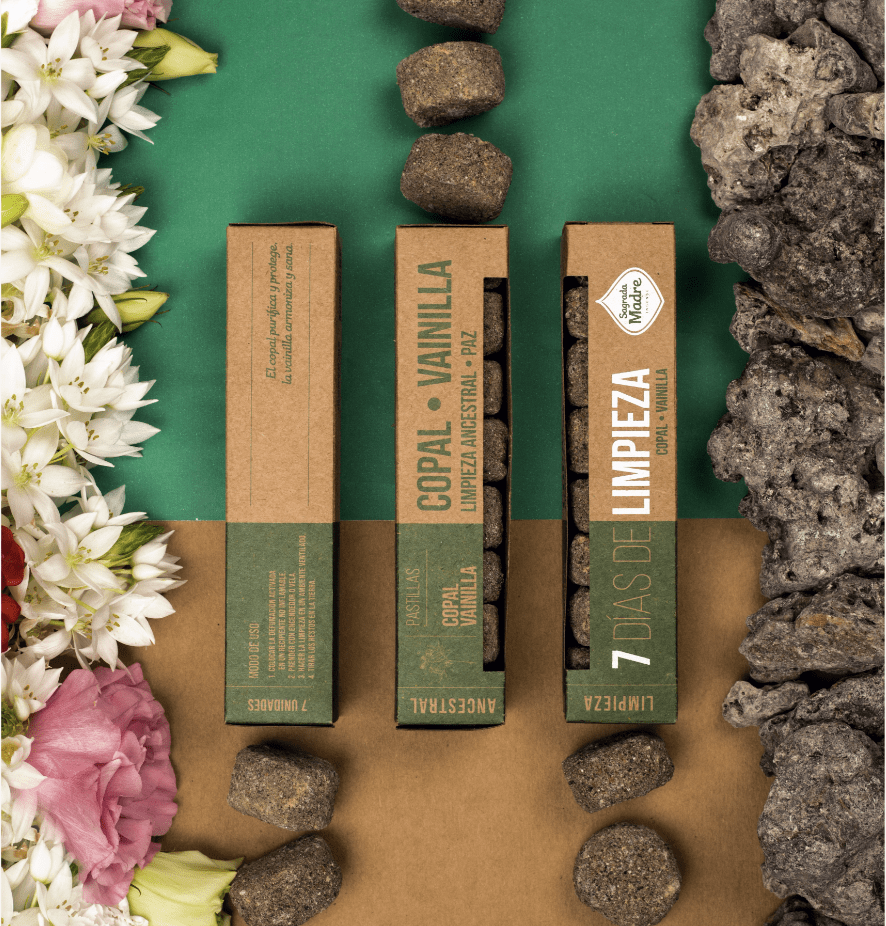 Pastillas 7 Dias de Limpieza Copal y Vainilla - Sagrada Madre2
