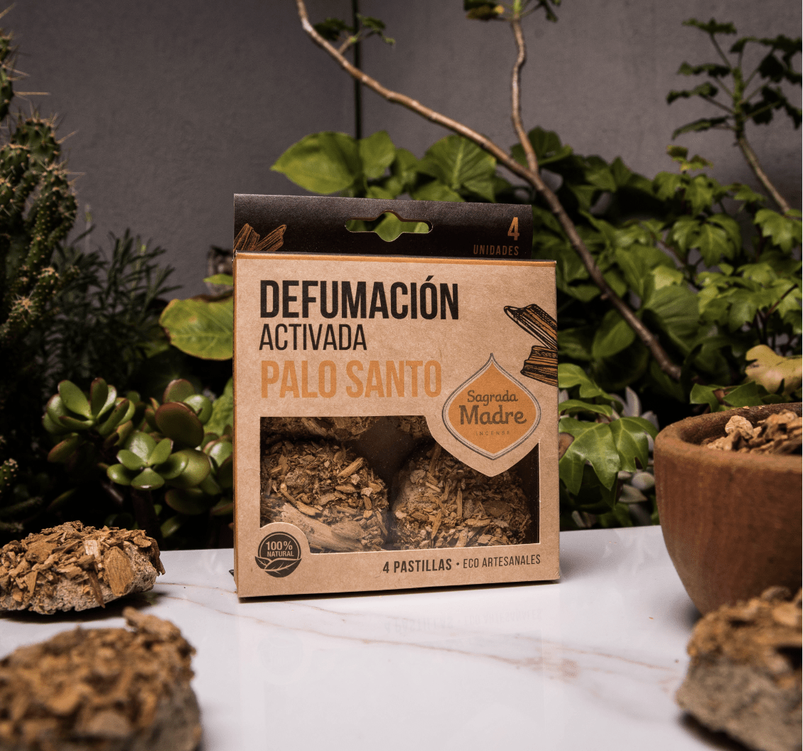 Pastillas Sahumerio Palo Santo - Sagrada Madre2