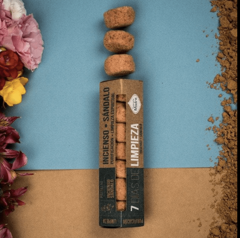 Pastillas 7 Dias de Limpieza Incienso y Sandalo - Sagrada Madre2