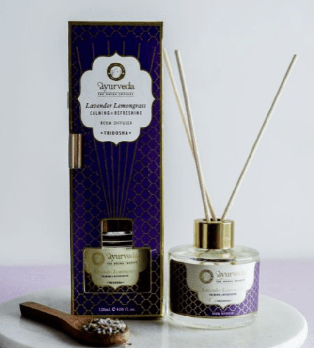 Difusor Aromatico de Varilla Ayurveda Lavanda y Lemongrass - Song of India1