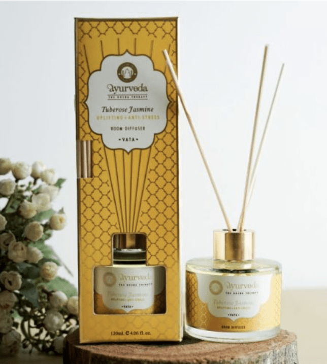 Difusor Aromatico de Varilla Ayurveda Flor de Jazmín - Song of India2