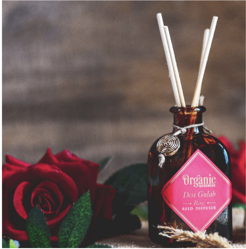 Organic Difusor Rosas Triangulo 100 ml2